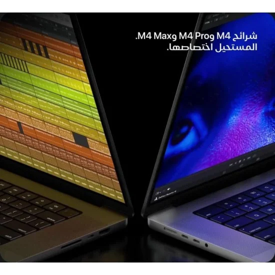 ماك بوك برو ام4 1 تيرابايت 16 جيجابايت رام 14 بوصة